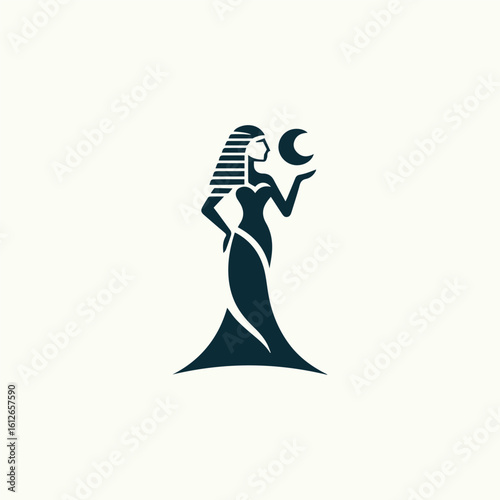 Egypt lady logo