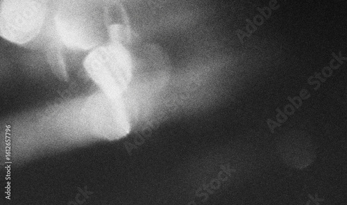Photos retro film overlay effect with scratch dust and light leaks, retro grain noisy f