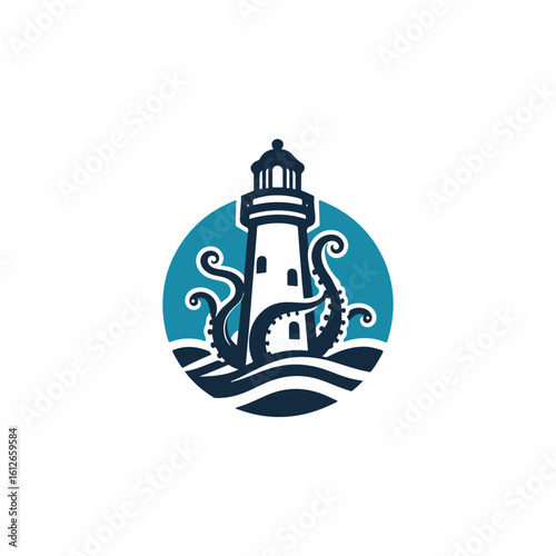 lighthouse kraken logo 