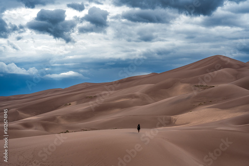 Fototapeta Naklejka Na Ścianę i Meble -  Great sand dunes national Park and preserve, Colorado