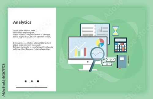 Analytics Landing Page