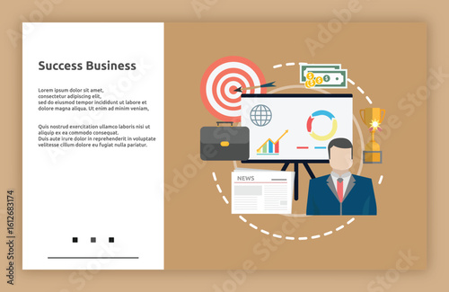 Success Business Landing Page