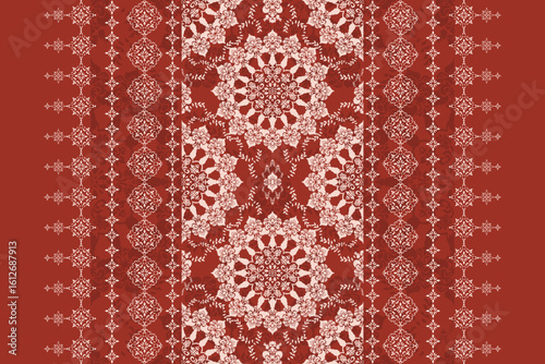Motifs African boho paisley Floral Ikat pattern embroidery border. Ethnic ikat floral Ethnic Indian Pattern Ikat pattern Ethnic Pattern.Border indian floral Aztec embroidery border seamless patterns.