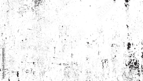 Black and White Grunge Distressed Texture Overlay