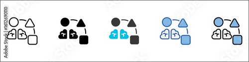 Psychographic Icon Pack Multistyle Illustration