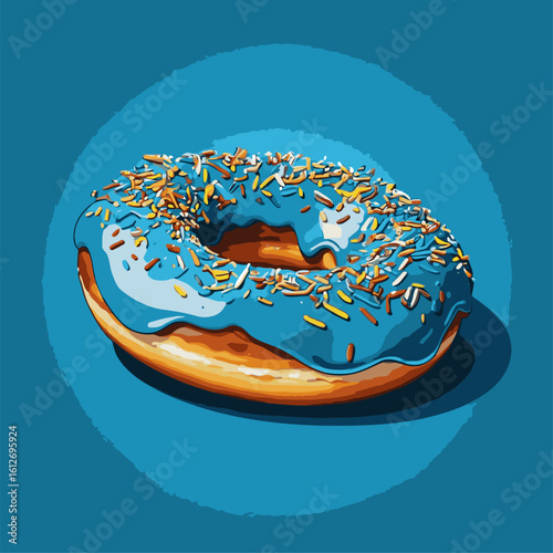 donut vector image for graphic design needs