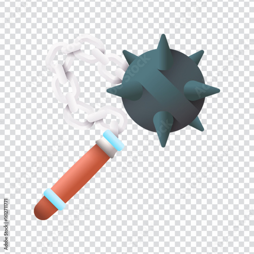 Medieval battle flail