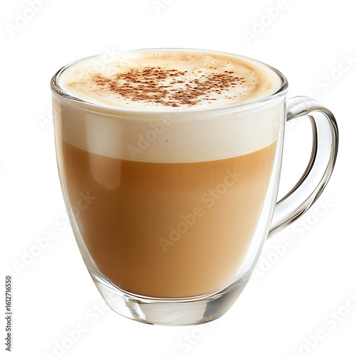 Cafe au lait coffee latte drink png