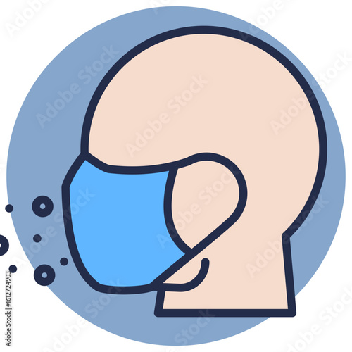 Face Mask Required Icon