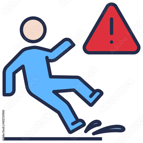 Slippery Floor Icon