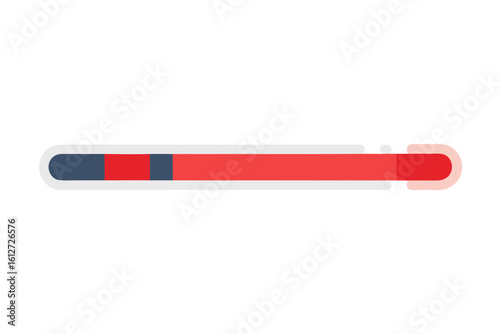 mindfulness progress calming horizontal bar