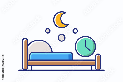 sleep habit dashboard cozy bed moon