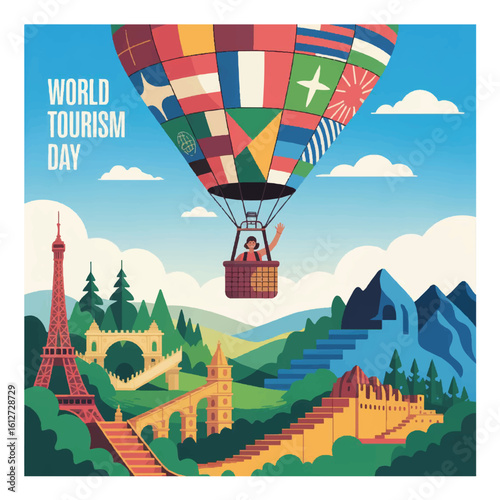Celebrating global travel culture promoting tourism awareness economic growth and cultural exchange









