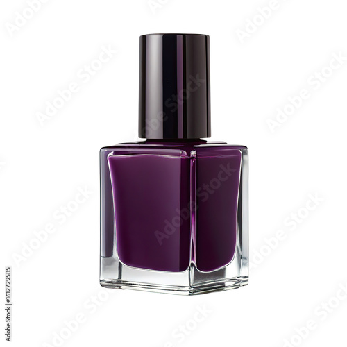 Nail Polish Bottle Isolated on Transparent Background