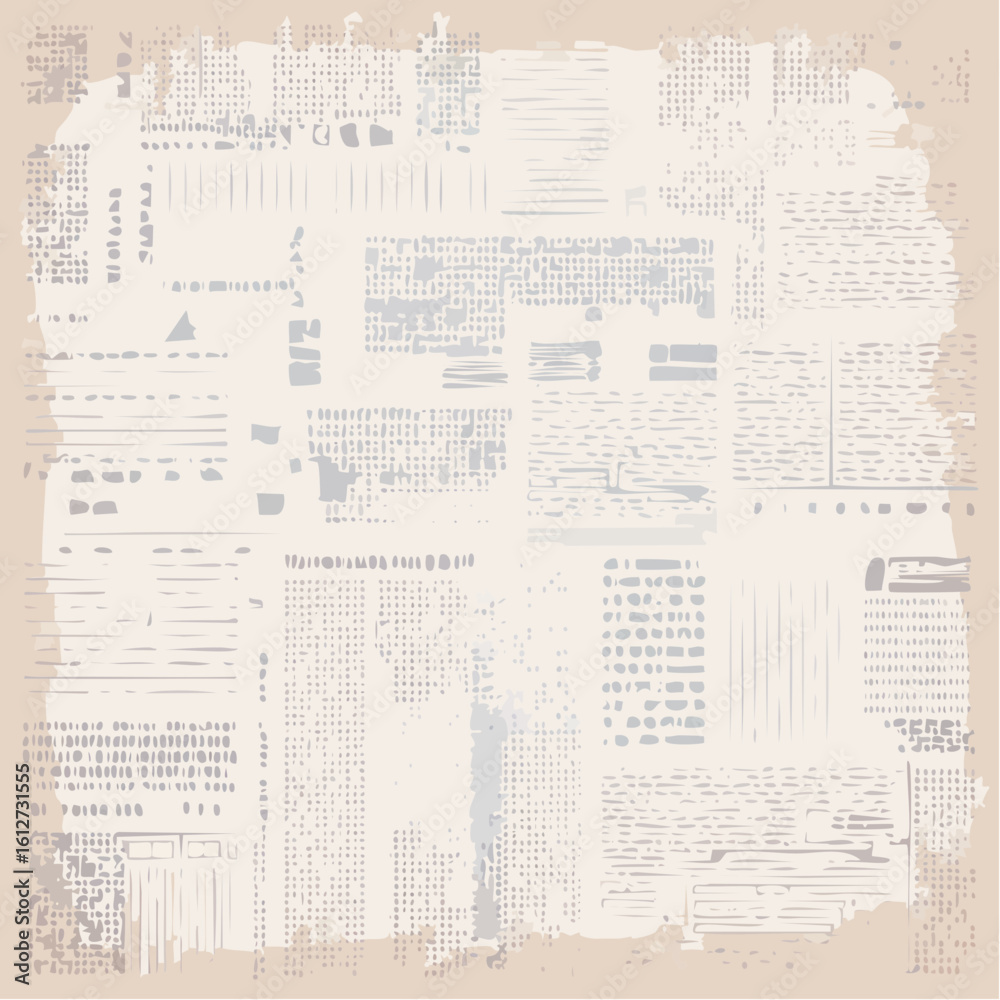 Obraz premium Grunge old newspaper texture background wallpaper