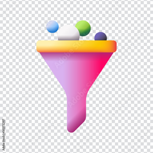 Filter funnel symbol