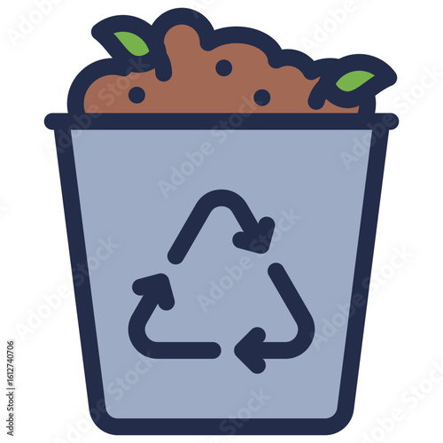 Compost Bin Icon