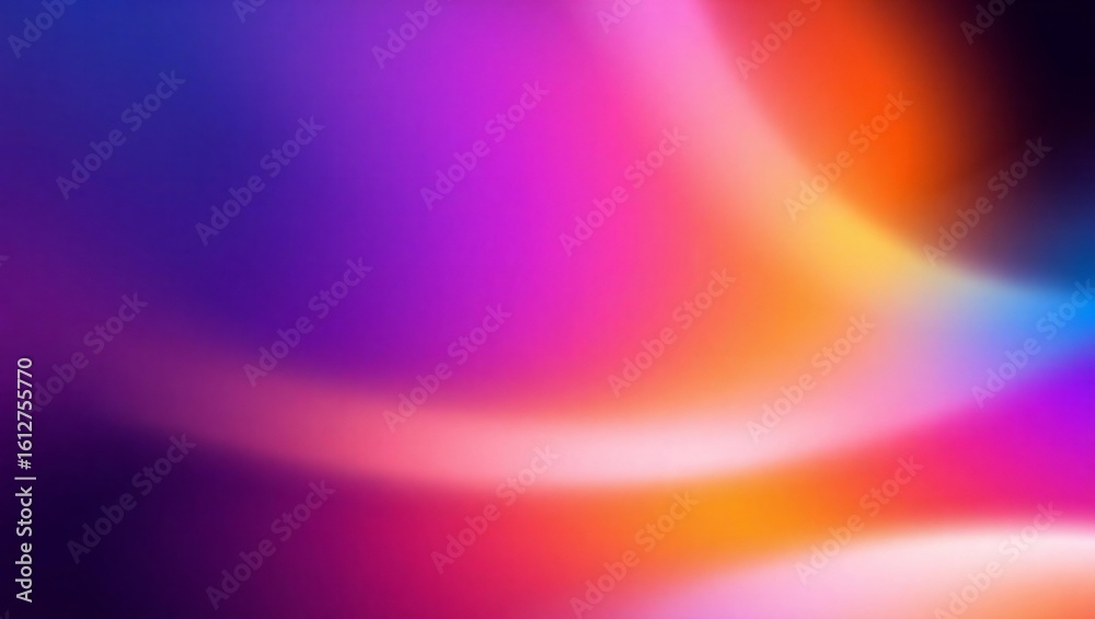 Obraz premium Abstract gradient wave of pink blue and teal