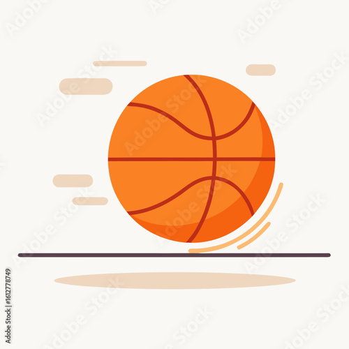 basketball ball vector illustration