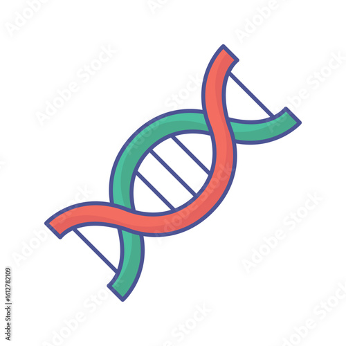 Dna Vector Icon which can easily modify or edit