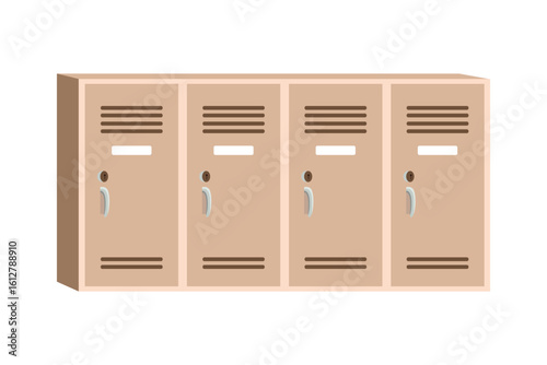 Locker facilities. Locker box. School locker. Student locker.