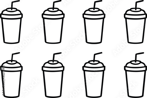 set of drinks and drink