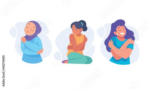 Diverse Women Embracing the Essence of SelfLove, Positivity, and Empowerment Fully