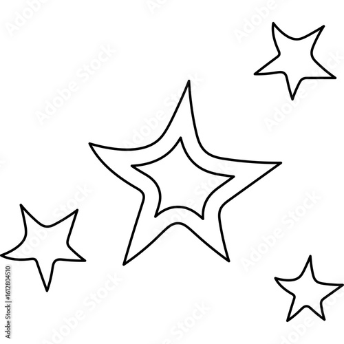 Star Doodle Line

