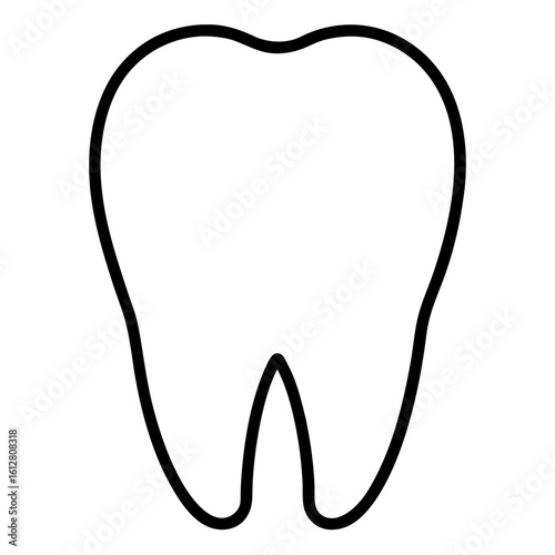 Tooth Free medical dental  dentist  teeth  health teeth medical, medicine  molar  dent hospital  doctors help service icon line airt vactor Illustrations symbol on white backgroud
