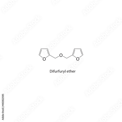 Digitonin skeletal structure. Steroid Glycoside compound schematic illustration. Simple diagram, chemical formula.