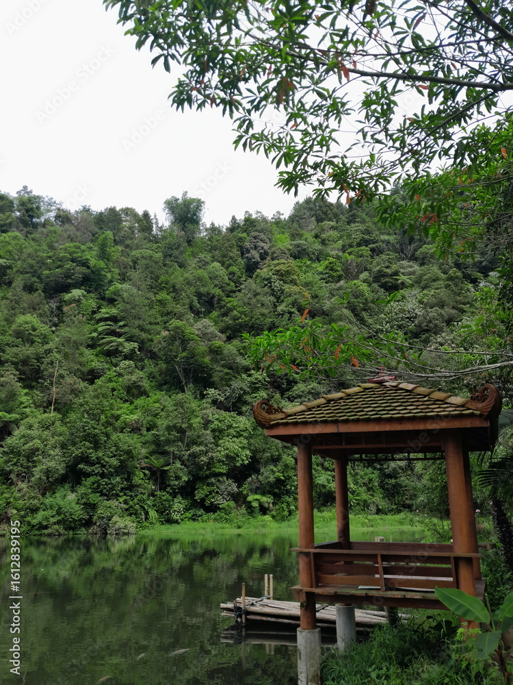 hut at the clear water lake hut at the clear water lake