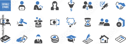 Education Learning Vector Icons – Book, School, Teacher, Knowledge, Class, Student, Study, Graduation, Online Course, Academic, Training, University, Library, Research, Skills, Degree, College

