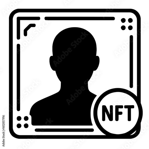 NFT Profile Picture or Digital Avatar - Non-Fungible Token Identity