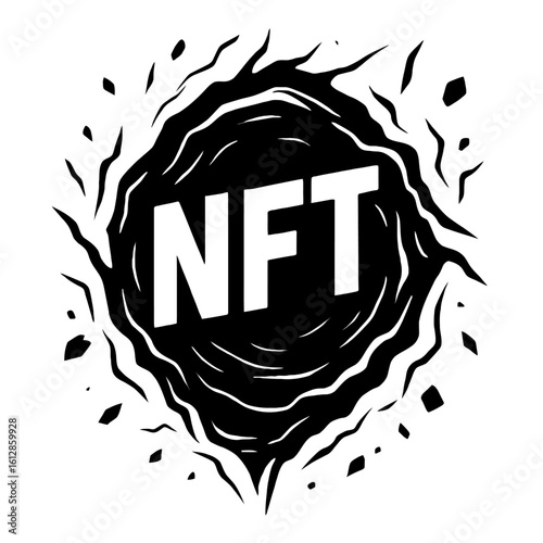 NFT Blackhole Vortex - Immersive Digital Asset or Market Phenomenon