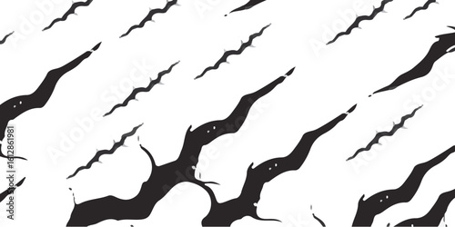 cracked ground, ground distress texture, damage texture. old wall background crack vector, grunge texture.

