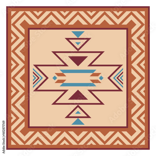 Abstract geometric vector f...