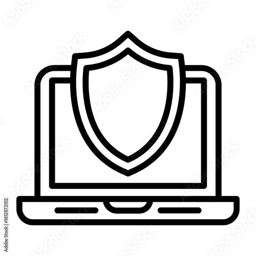 Virus Scan icon vector image. Can be used for Web Hosting.