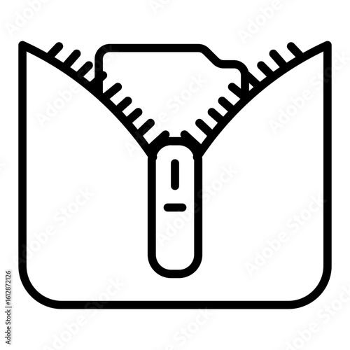 Zip File icon vector image. Can be used for Web Hosting.