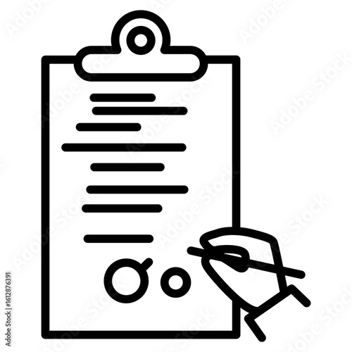 Audit icon vector image. Can be used for Online Marketing.