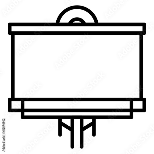 Billboard Marketing icon vector image. Can be used for Online Marketing.