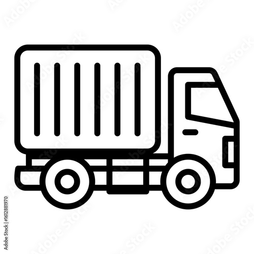 Truck icon vector image. Can be used for Natural Disaster.