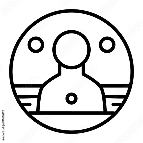 Transparency icon vector image. Can be used for Leadership.