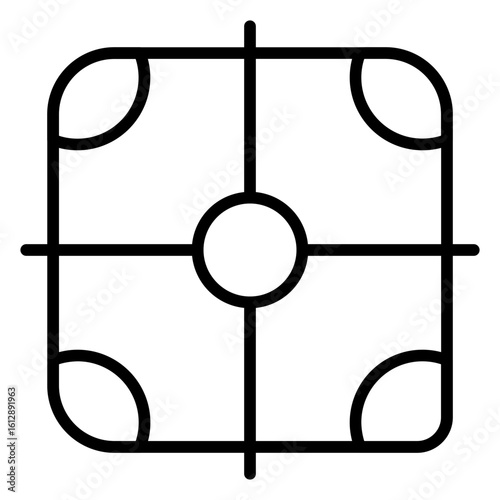 Alignment icon vector image. Can be used for Business Analytics.