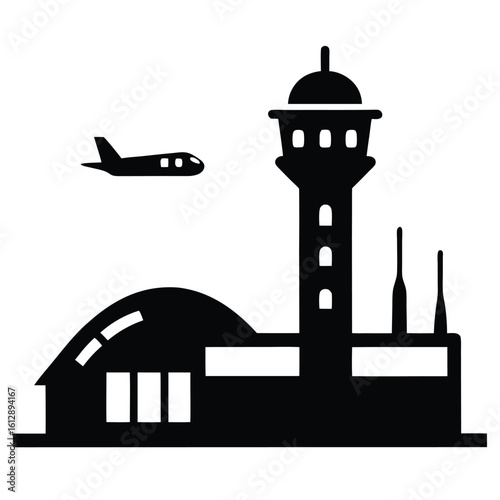 Wallpaper Mural cityscape skyline vector, urban building silhouette icon, modern city landmark illustration, metropolitan skyline graphic,
 Torontodigital.ca