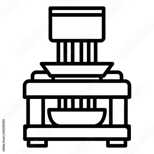 Italian Pasta Maker icon vector image. Can be used for Italy.