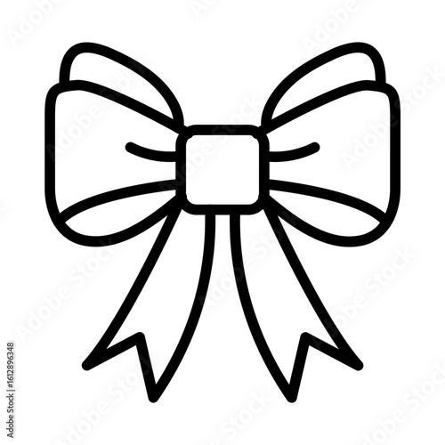 Festive Ribbon icon vector image. Can be used for Festa Junina.