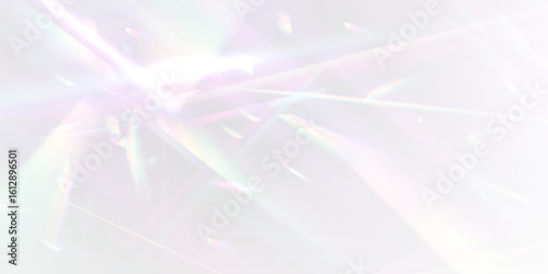 png abstract background with crystal splash neon colours blur light caustic shine prism overlay and white transparent glow from aethereal refraction

