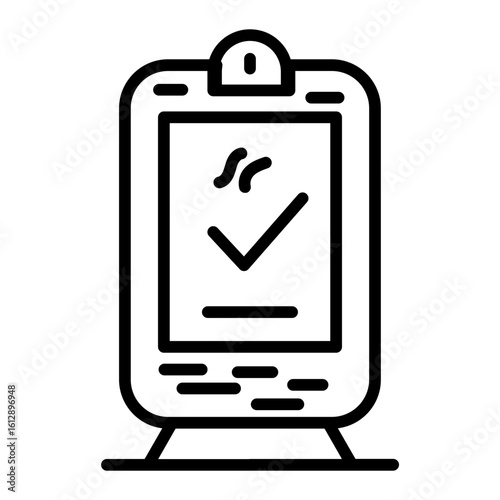 Infection Screening icon vector image. Can be used for Infectious Diseases.