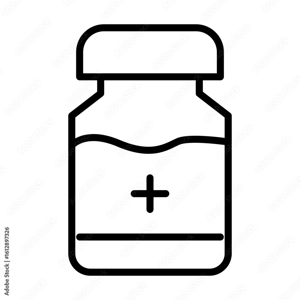 Obraz premium Vaccine Development icon vector image. Can be used for Infectious Diseases.