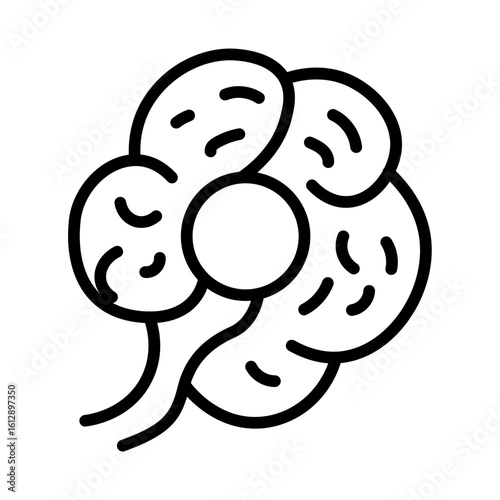 Tumor icon vector image. Can be used for Chemotherapy.